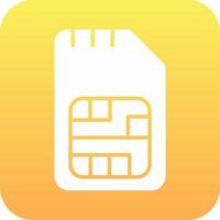 Sim Card Vector Icon