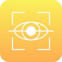 Retinal Scanner Vector Icon
