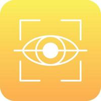 Retinal Scanner Vector Icon