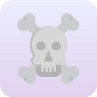 Skull And Bones Vector Icon