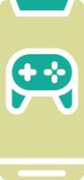 Mobile Game Console Vector Icon