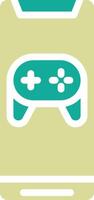 Mobile Game Console Vector Icon