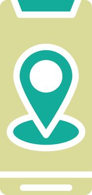 Mobile GPS Vector Icon