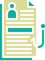 Stealing Documents Vector Icon