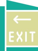 Exit Vector Icon