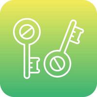 House Key Vector Icon