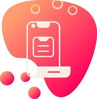 Folding Phone Vector Icon
