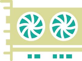Graphics Card Vector Icon