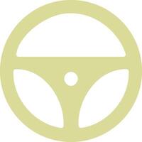 Steering Wheel Vector Icon