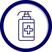 Sanitizer Vecto Icon vector
