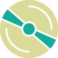 Compact Disk Vector Icon