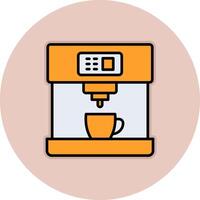 Coffee Machine Vecto Icon vector