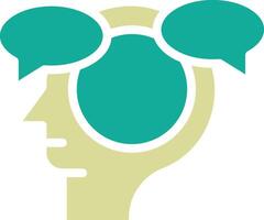 Inner Dialogue Vector Icon
