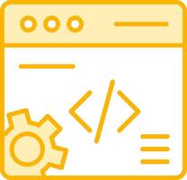 Web Development Vecto Icon vector