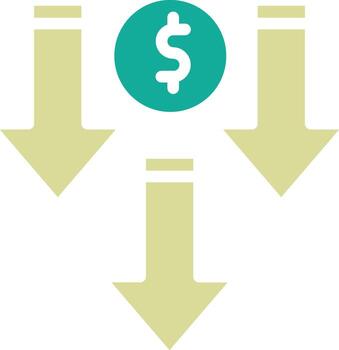 Price Decrease Vector Icon