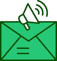 Email Marketing Vecto Icon vector