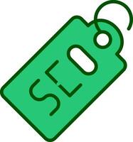 Seo Tag Vecto Icon vector