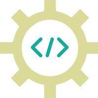 Programming Settings Vector Icon