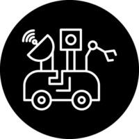 Moon Rover Vecto Icon vector