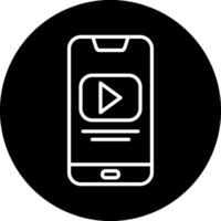 Play Video Vecto Icon vector