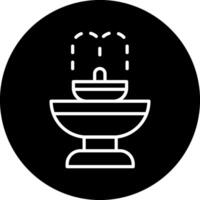 Fountain Vecto Icon vector