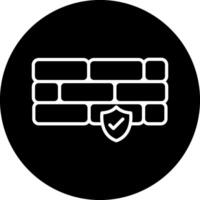 Firewall Vecto Icon vector