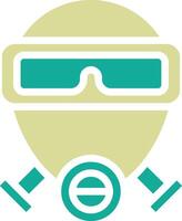 Gas Mask Vector Icon