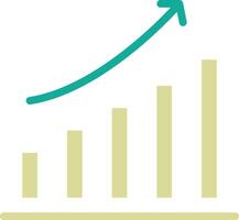 Growth Diagram Vector Icon