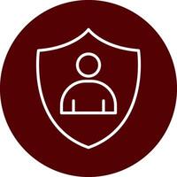 Account Protection Vecto Icon vector