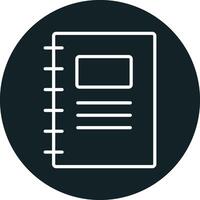 Notepad Vecto Icon vector