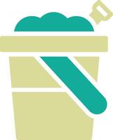 Sand Bucket Vector Icon