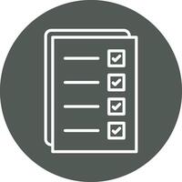 Check list Vecto Icon vector