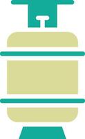 Gas Cylinder Vector Icon