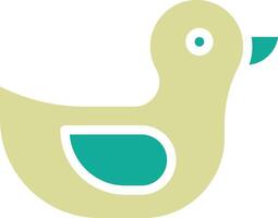 Duck Toy Vector Icon