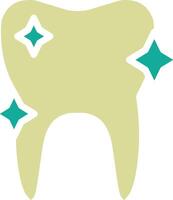 Clean Tooth Vector Icon