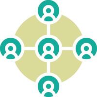 User Connection Vector Icon
