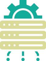 Database Settings Vector Icon