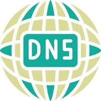 dns vector icono