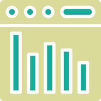 Webpage Statistics Vector Icon