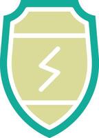Electricity Protection Vector Icon