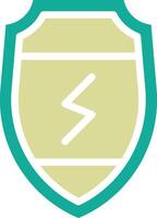 Electricity Protection Vector Icon