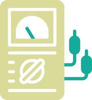 Voltmeter Vector Icon