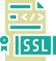 SSL File Vector Icon