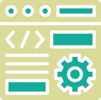 Code Settings Vector Icon