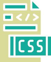 CSS File Vector Icon