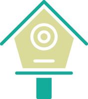 Bird House Vector Icon