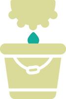 Milk Bucket Vector Icon