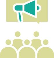 Public Relations Vector Icon