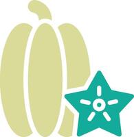 Carambola Vector Icon