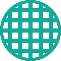 Waffle Vector Icon